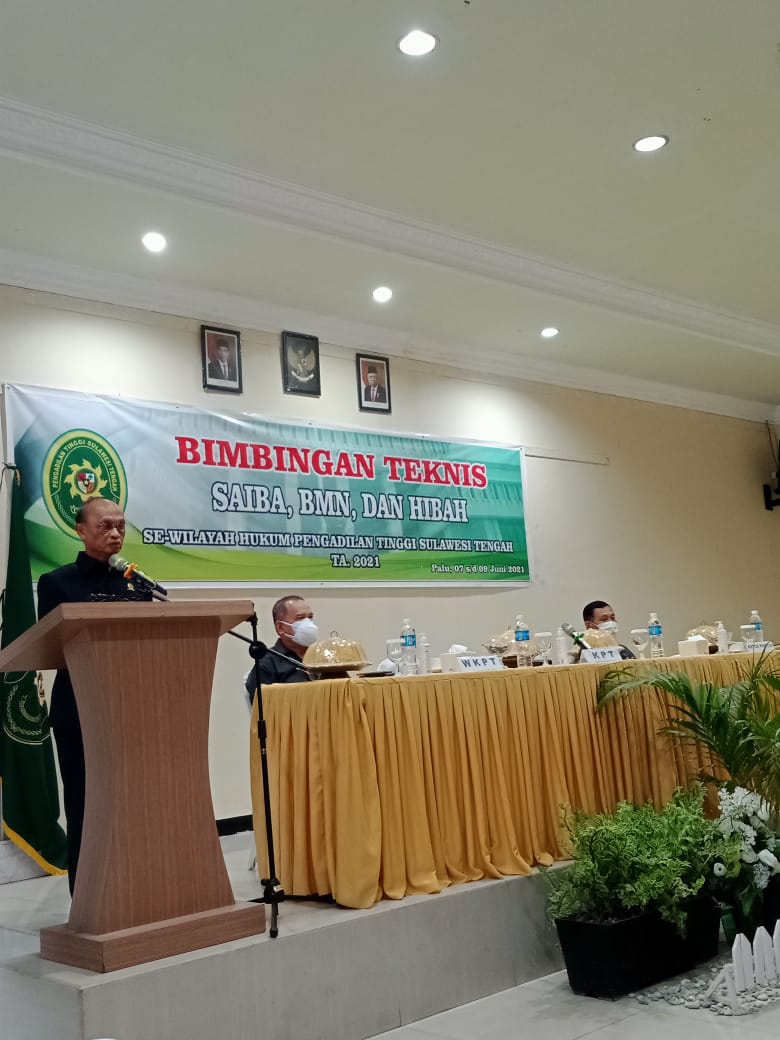 pembukaan bimtek keuangan 2021