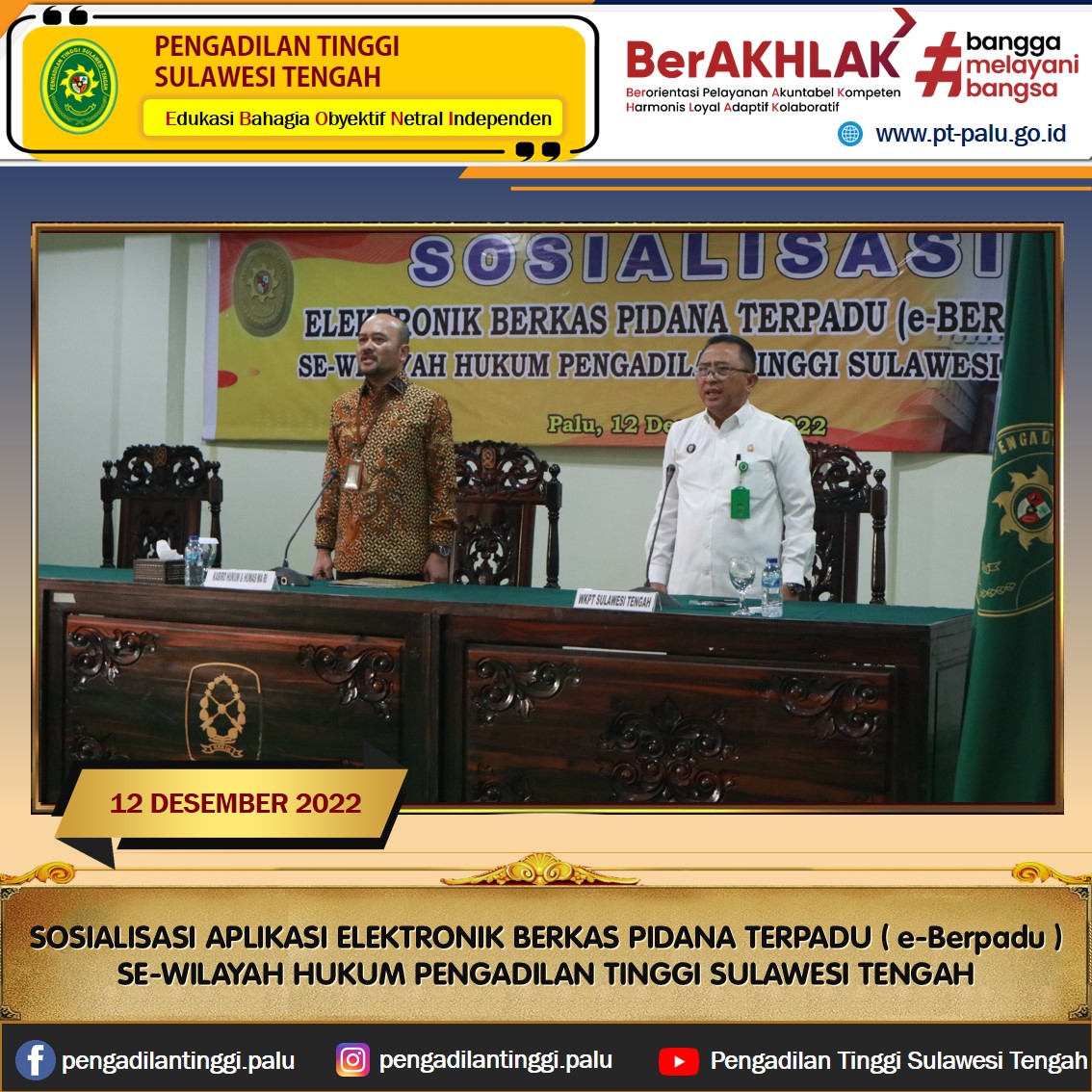 sosialisasi e berpadu