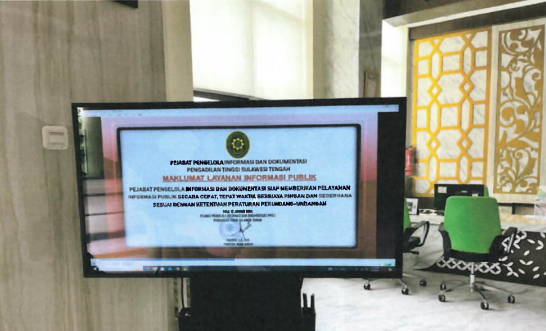 papan informasi visual
